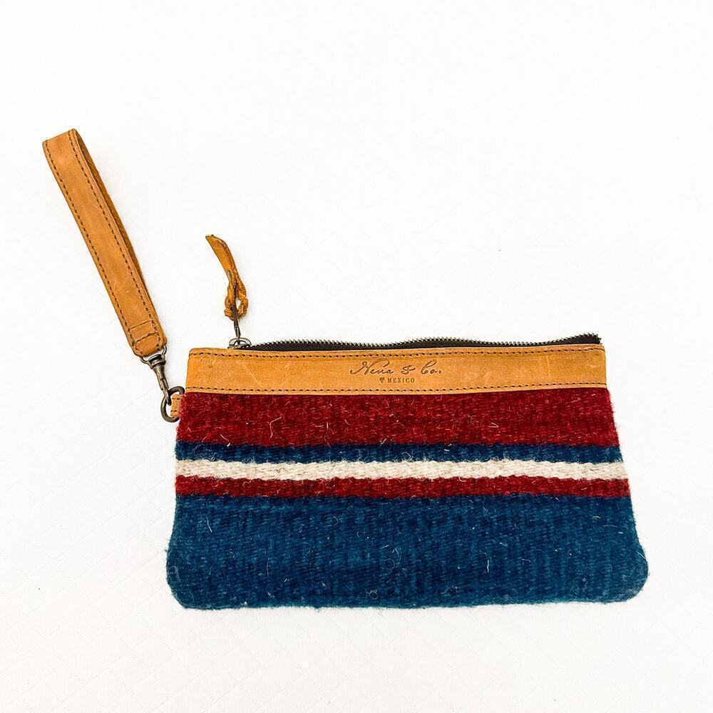 Nena & Company Everything Clutch Woven Textile Handbag Bohemian Artisan Purse